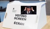 Ontario voting screen